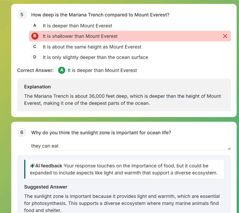 how to create quizzes from YouTube videos