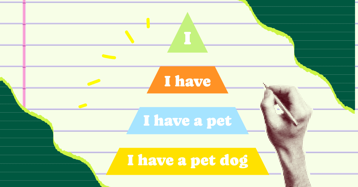 Using AI for Sentence Pyramids: Scaffolding Writing for Student Success